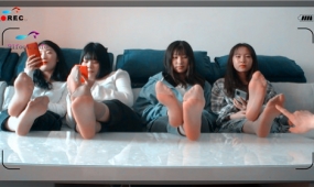 【91foot.info】四个妹子丝袜脚的不同特点！别有一般韵味 0431